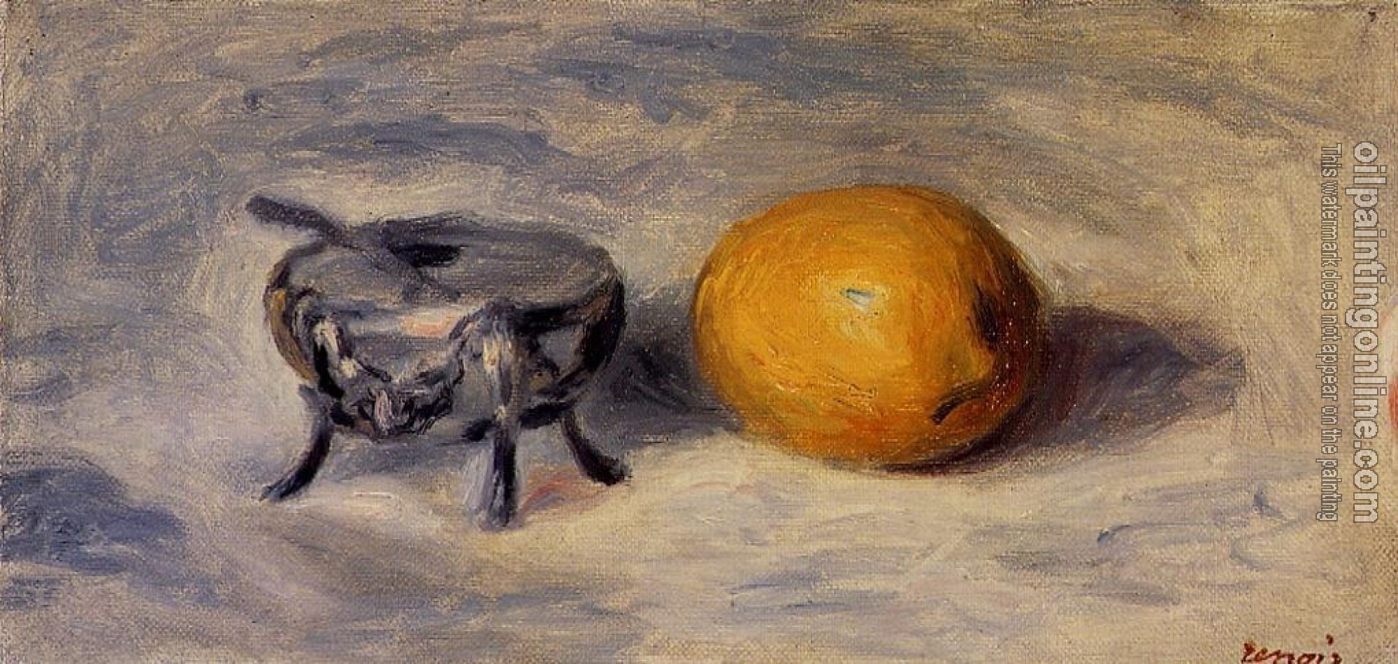 Renoir, Pierre Auguste - Sugar Bowl and Lemon